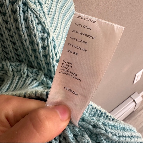 Free People Sweetheart Sweater in Ocean Pearl XS - Picture 6 of 12